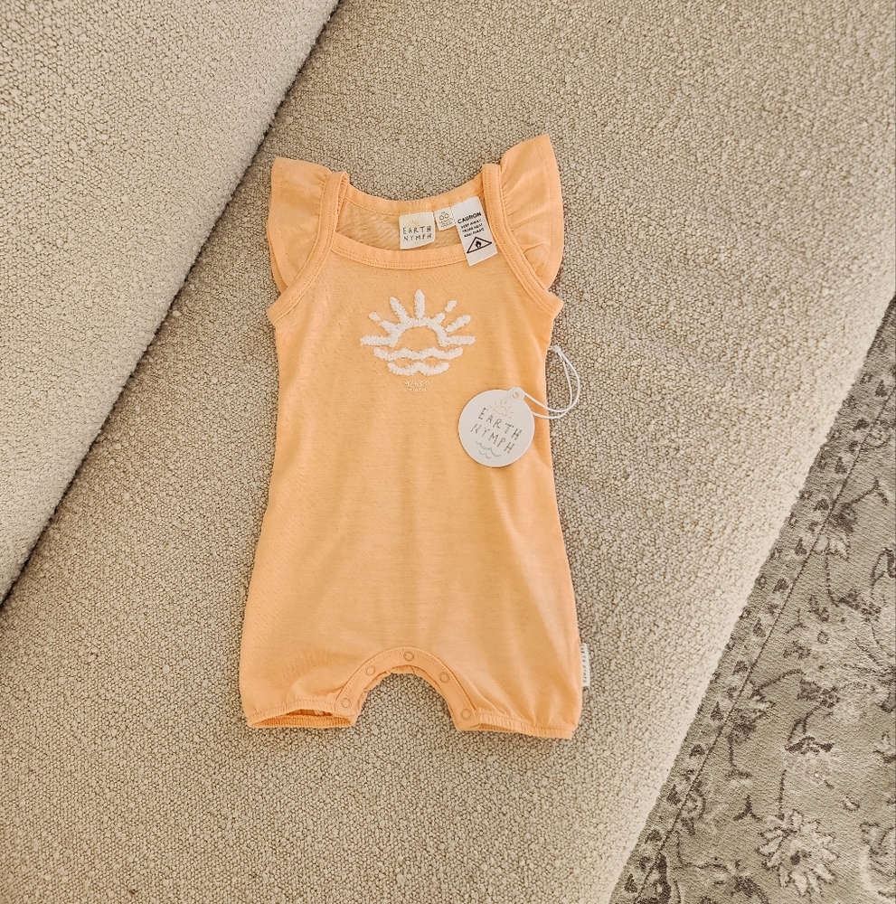 Earth Nymph Baby Romper🤍